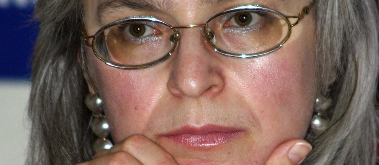 Anna Politkowskaja im Jahr 2005