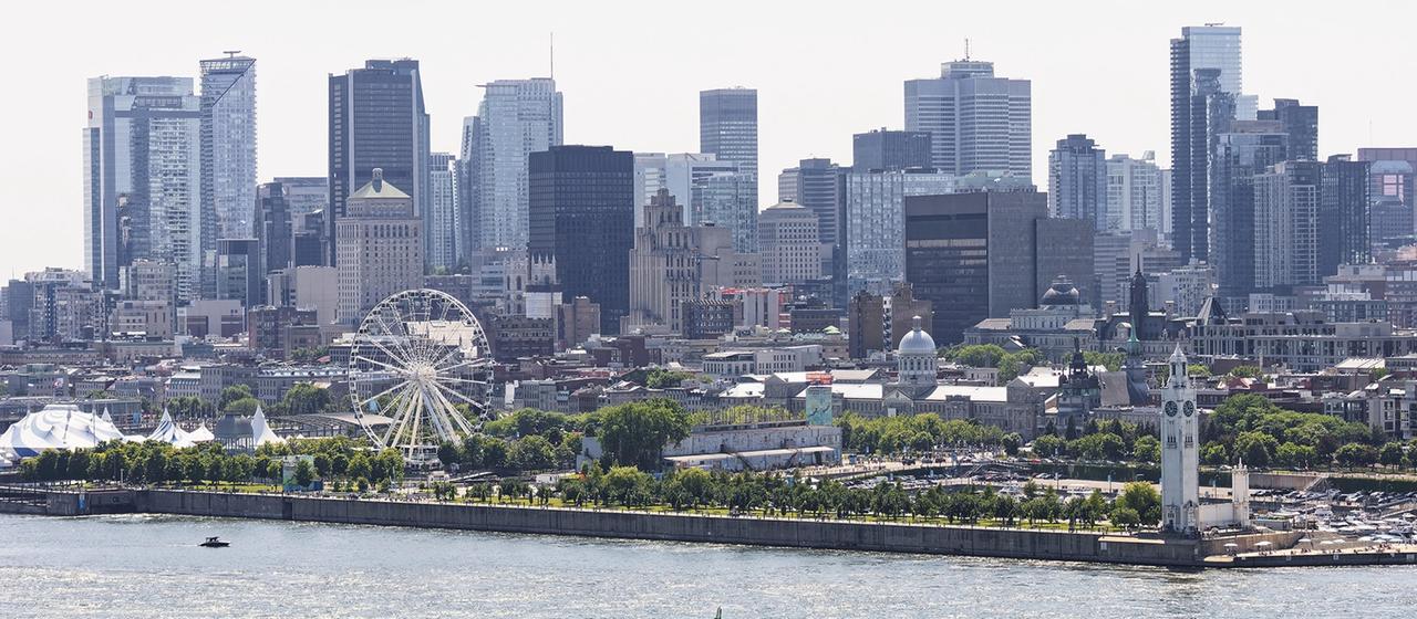 Blick auf Montreal, Kanada.