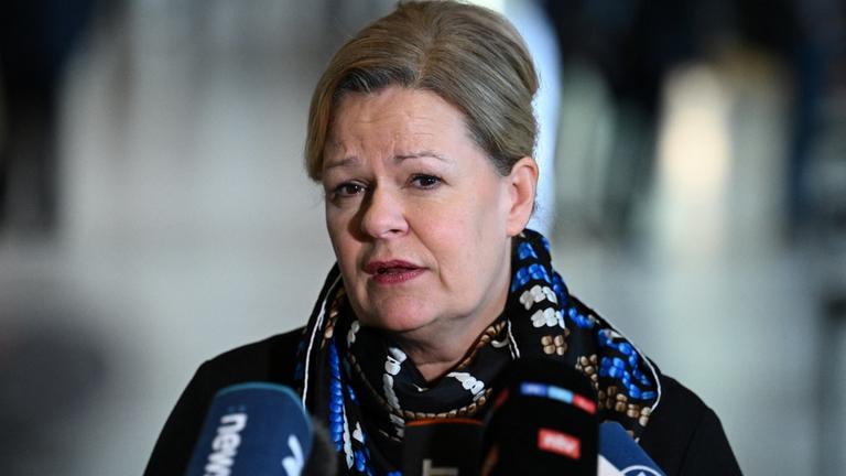 Bundesinnenministerin Nancy Faeser