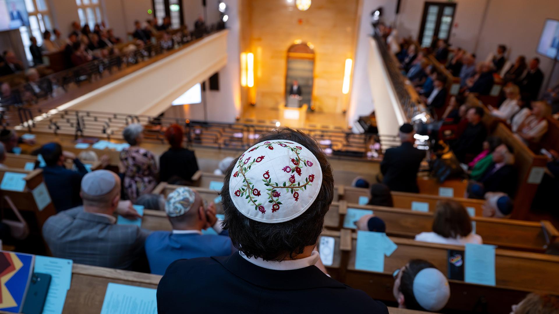 Festakt in der Synagoge Reichenbachstraße in München (Archiv: 15.09.2025) | dpa