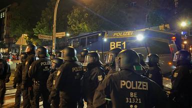 Polizeieinsatz Sonnenallee. (Quelle: rbb)