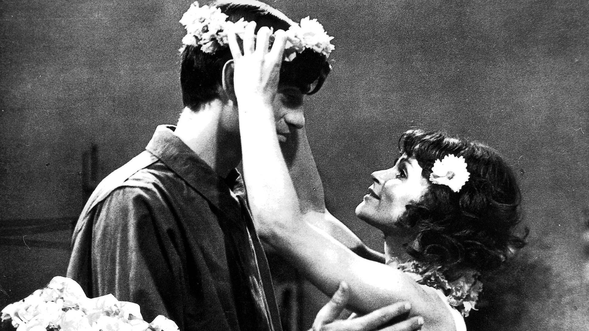 Angelica Domröse und Winfried Glatzeder in dem Film 
