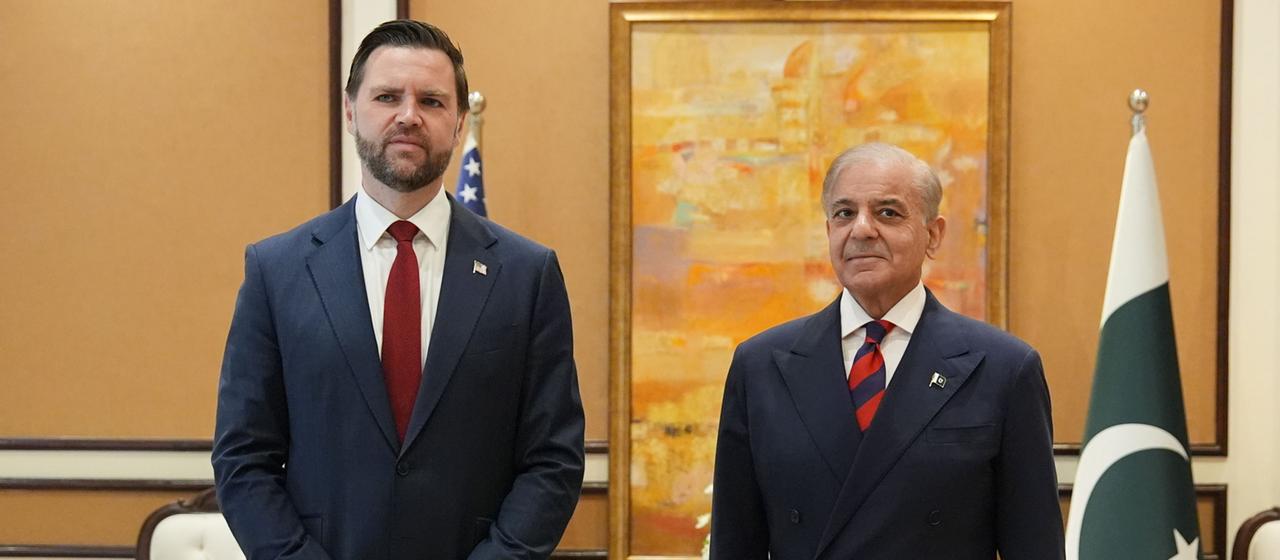 JD Vance und Shehbaz Sharif