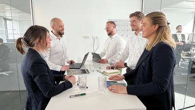 Auszubildende bei Rheinmetall