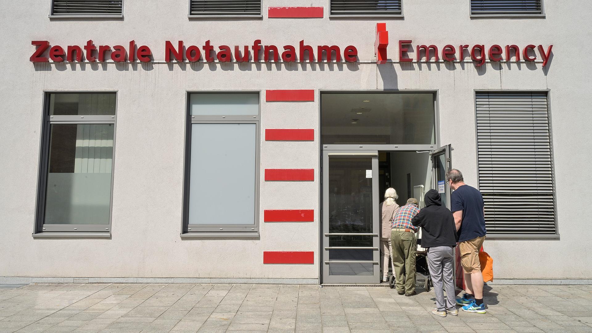 Die Zentrale Notaufnahme der Charité in Berlin. (Quelle: Picture Alliance/Schoening) | Picture Alliance/Schoening