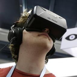 Eine Virtual-Reality-Brille der Firma Oculus.