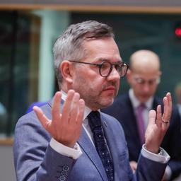 Die Europaminister Deutschlands und Rumäniens, Michael Roth (links im Bild) und George Ciamba.