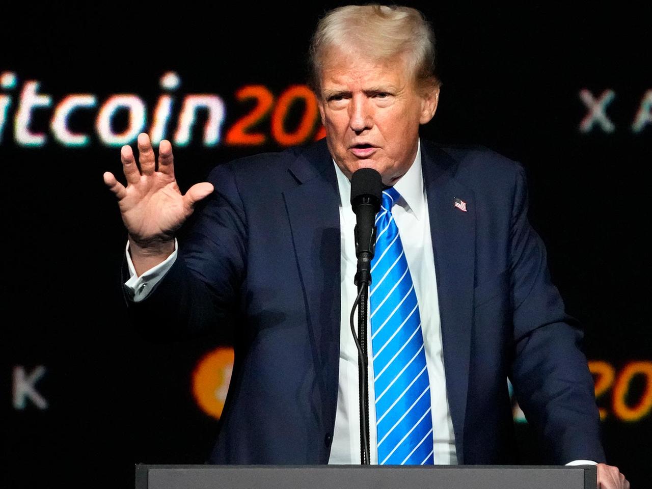 Donald Trump will Kryptowährungen für strategische Reserve nutzen |  tagesschau.de