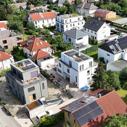 Wohnsiedlung bei München.