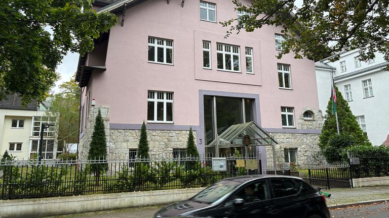 Die Botschaft der Islamischen Republik Afghanistan in Berlin.