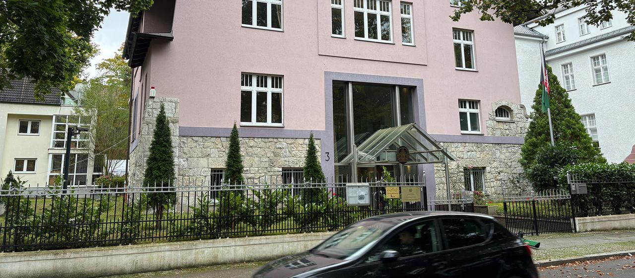 Die Botschaft der Islamischen Republik Afghanistan in Berlin.