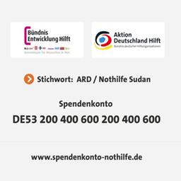 Spendentafel Nothilfe Sudan