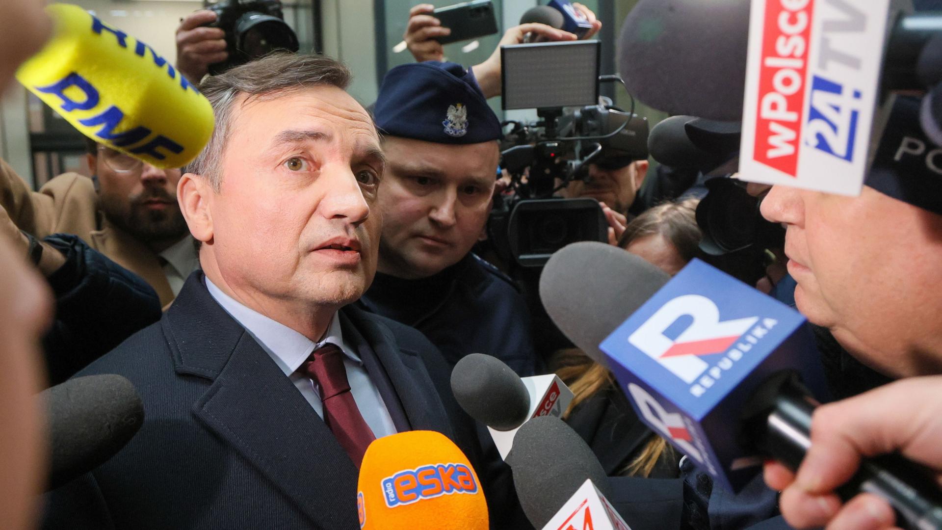 Polens Ex-Justizminister Ziobro (Archiv) | Rafal Guz/PAP/dpa