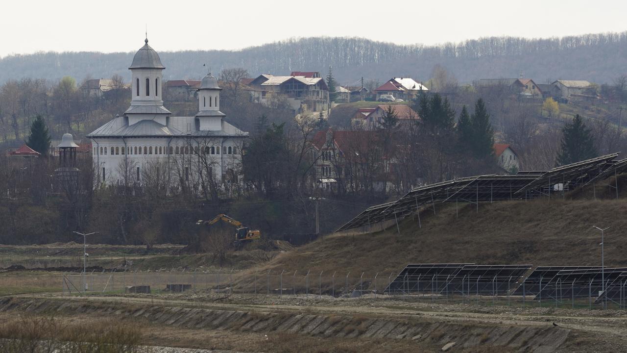 Blick auf die Baustelle für die Mini-Akw in Doicesti (Rumänien) | REUTERS
