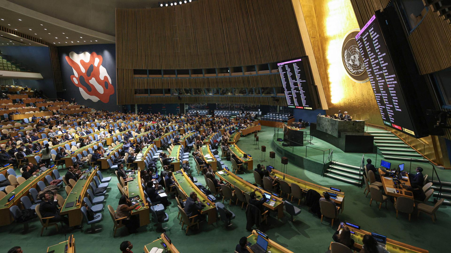 UN-Generalversammlung gedenkt der Abschaffung der Sklaverei | Bianca Otero/ZUMA Press Wire/dpa