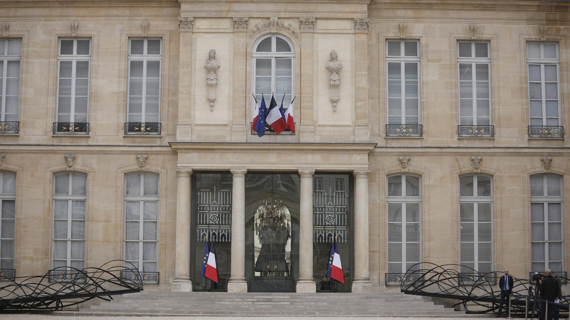 Die Außenfassade des Élysée-Palasts in Paris. | EPA