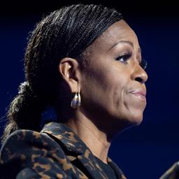Michelle Obama hält in Michigan eine Rede im US-Wahlkampf