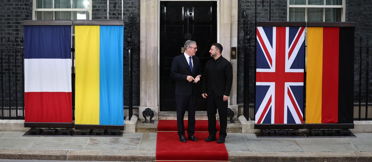 Keir Starmer und Wolodymyr Selenskyj