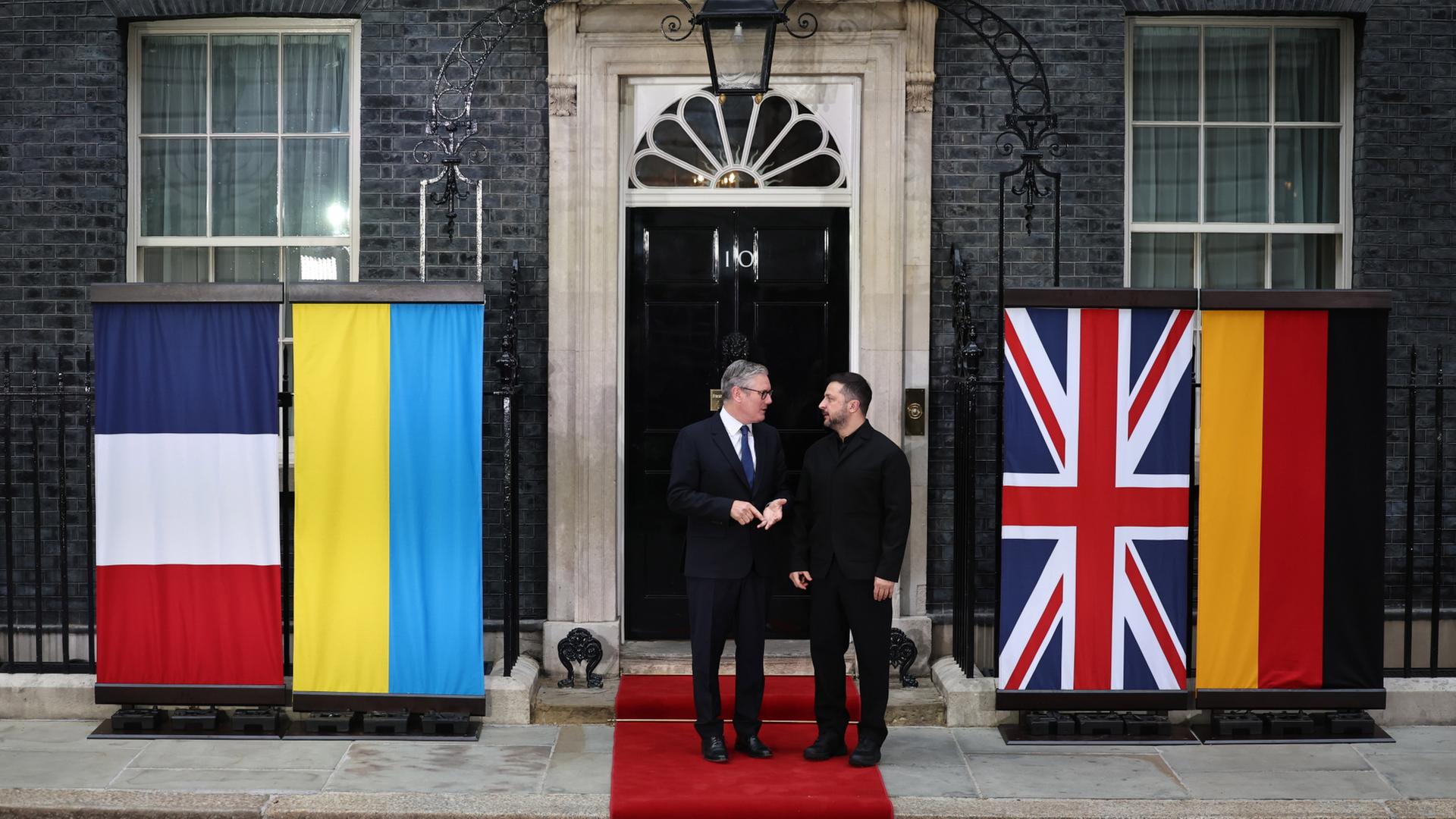 Keir Starmer und Wolodymyr Selenskyj | EPA