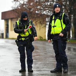 Polizisten in Przewodow