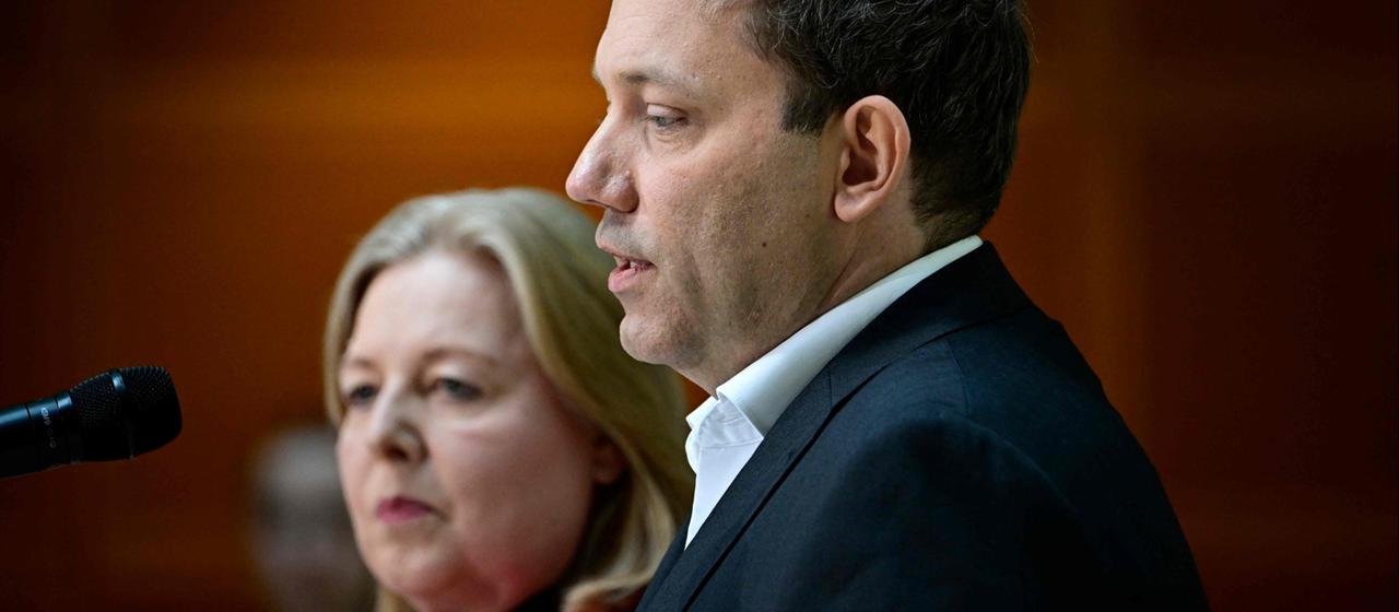 Bärbel Bas und Lars Klingbeil