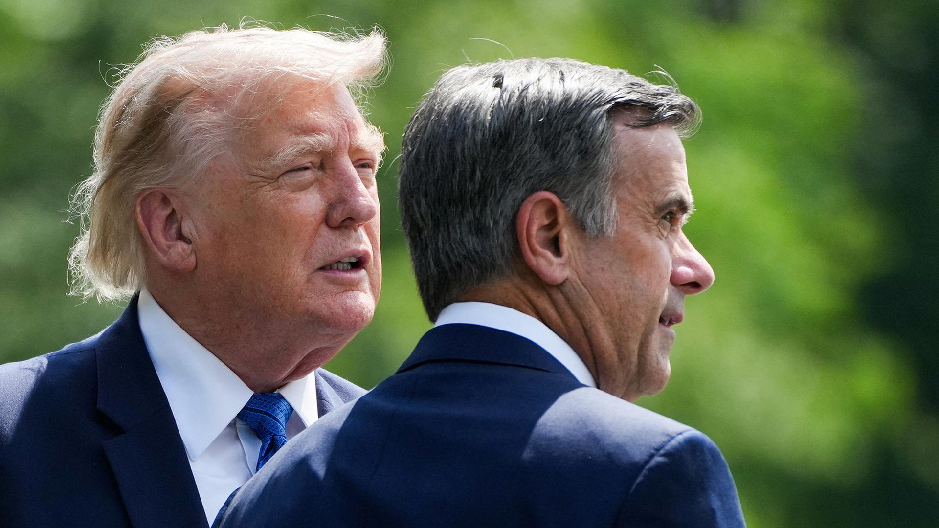Donald Trump und John Ratcliffe | REUTERS