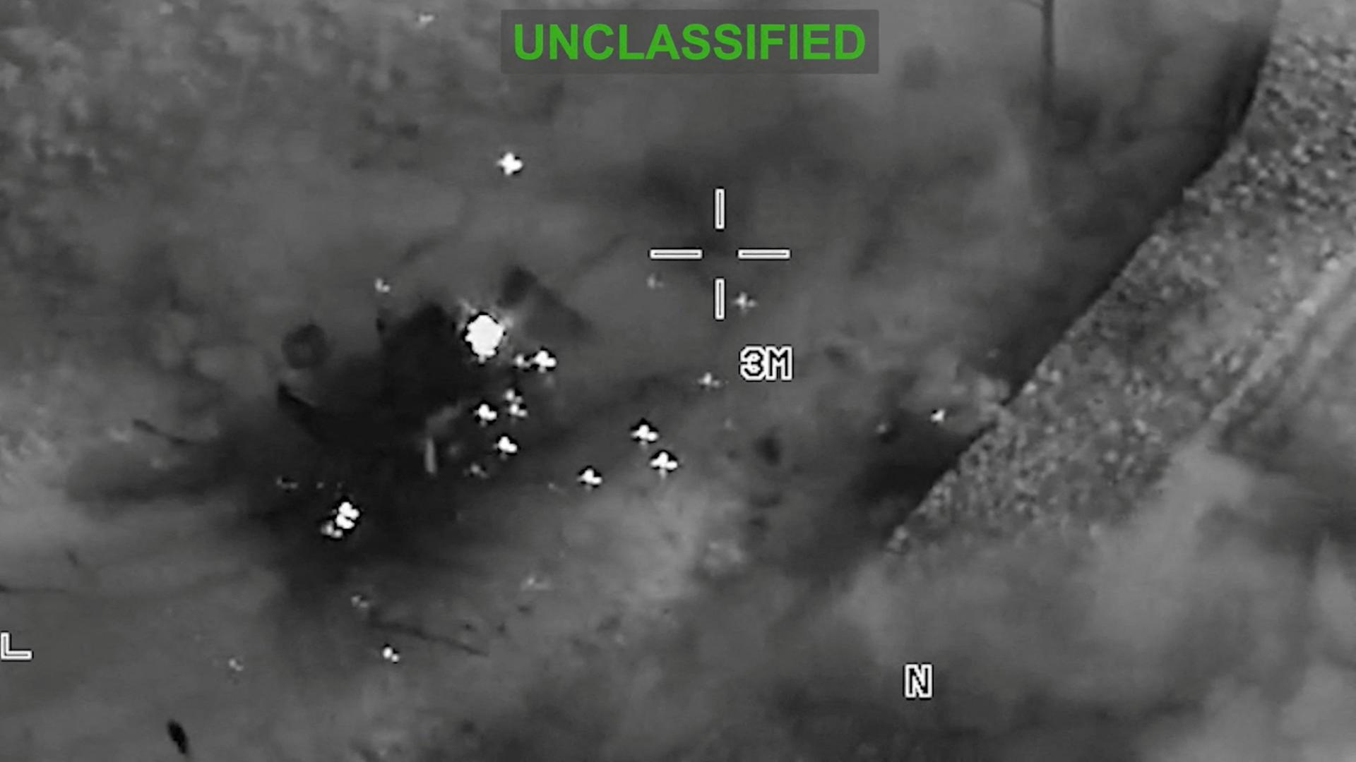 Bilder der Angriffe in Iran bereitgestellt durch das US-Militär | via REUTERS