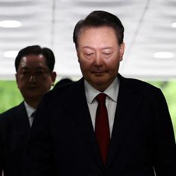 Yoon Suk Yeol rifft am Gericht ein (Archivfoto 9.7.2025)