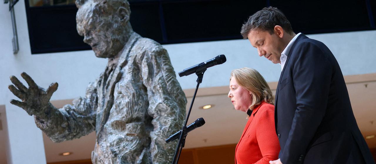 Bärbel Bas und Lars Klingbeil