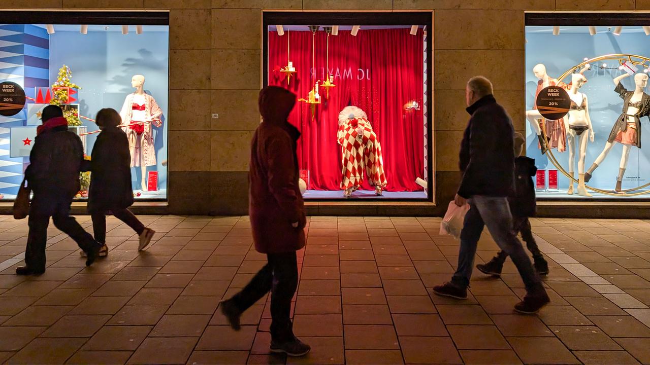 Schwacher Konsum belastet Weihnachtsgeschäft