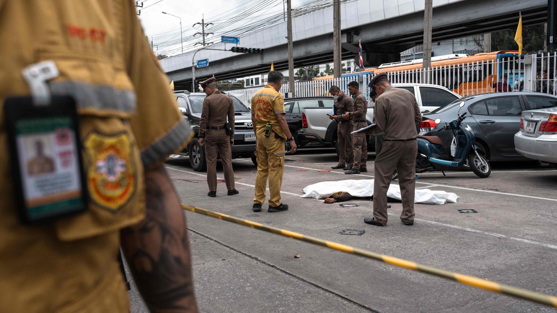 Markt in Bangkok: Angreifer erschießt mindestens vier Menschen