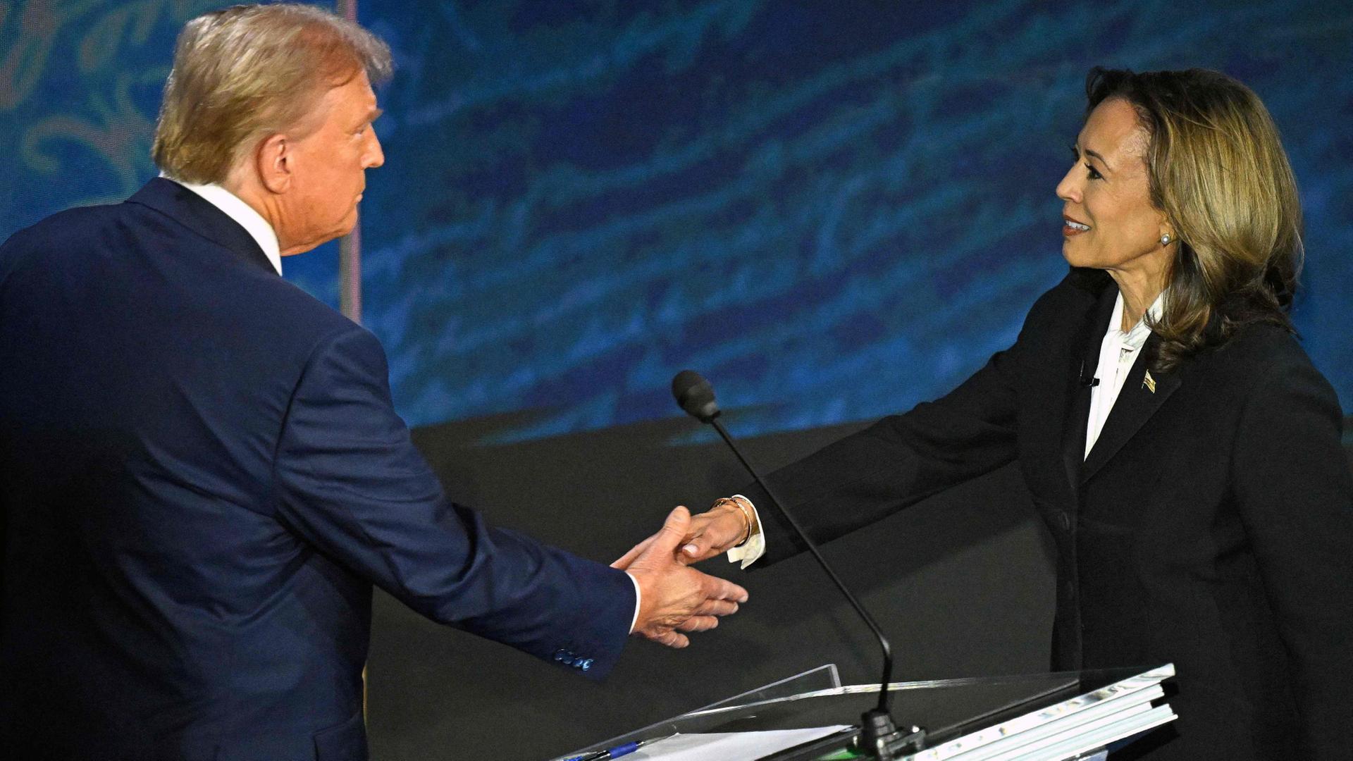 Donald Trump und Kamala Harris (Archiv) | AFP
