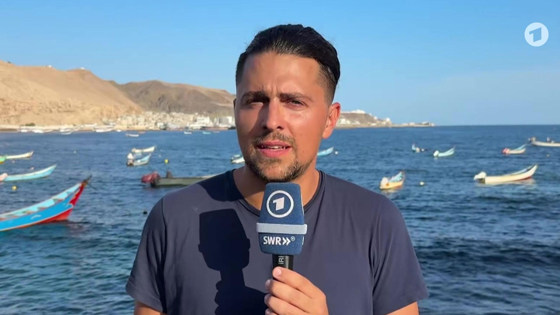 Ramin Sina, ARD Kairo, zzt. Mukalla, zur Fluchtbewegung wegen Kämpfen im Jemen