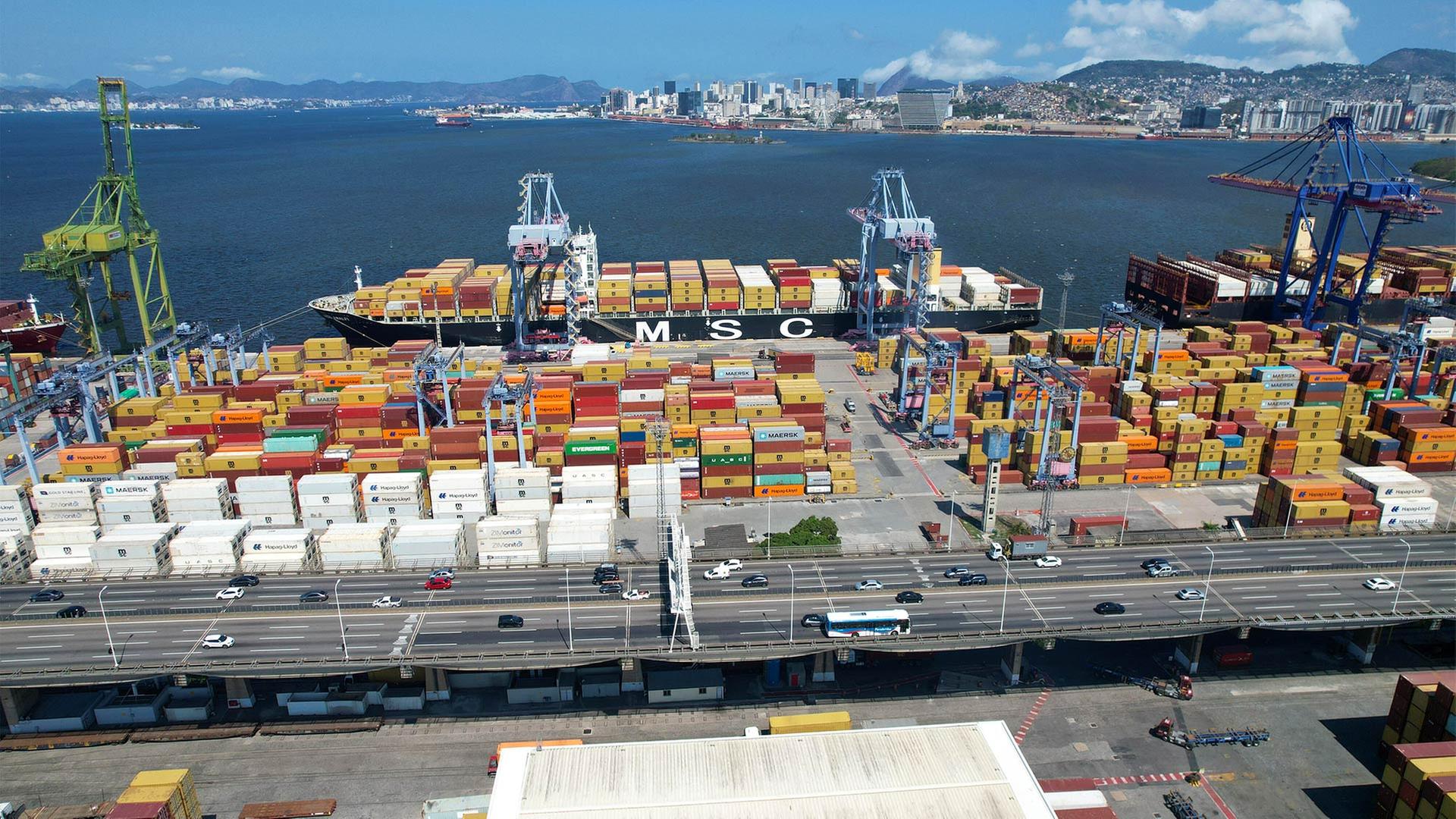 Hafen von Rio de Janeiro, Brasilien. | picture alliance / Anadolu
