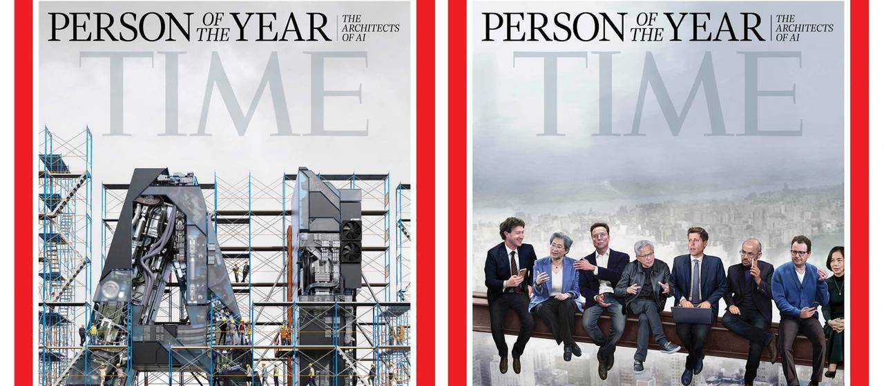 Time-Magazine krt "Architekten der KI" zu Person des Jahres 2025 |  tagesschau.de