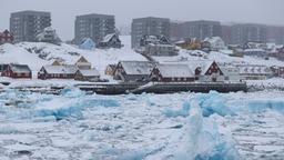 Blick auf Grönlands Hauptstadt Nuuk.