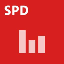 SPD-Logo mit Balkengrafik