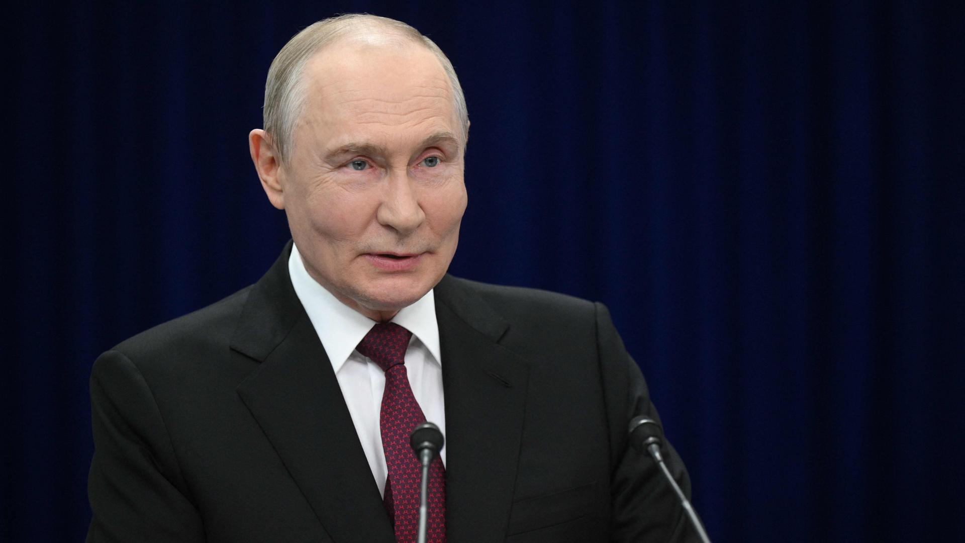 Der russische PrÃ¤sident Wladimir Putin | AFP
