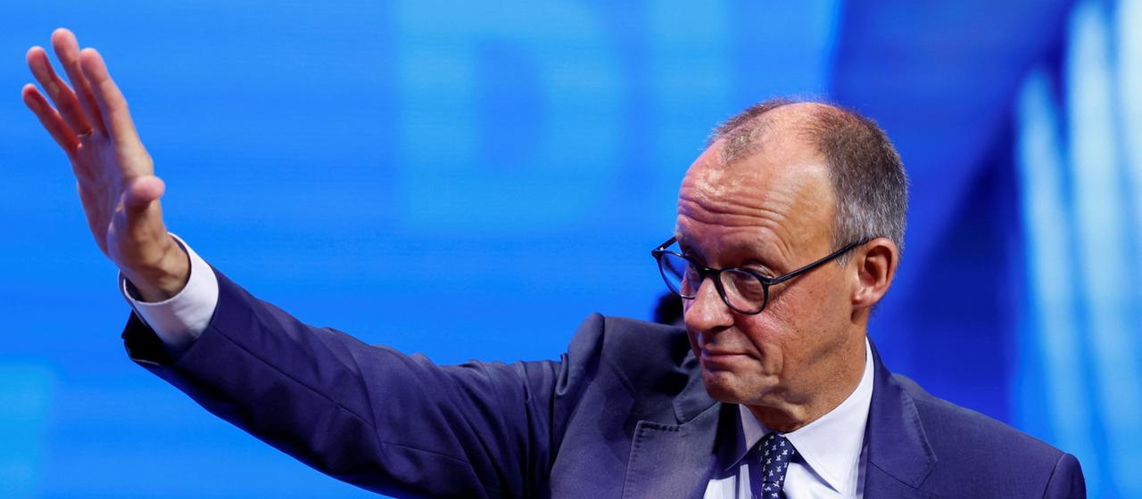 Friedrich Merz spricht bei der Jungen Union (Mitte November 2025)