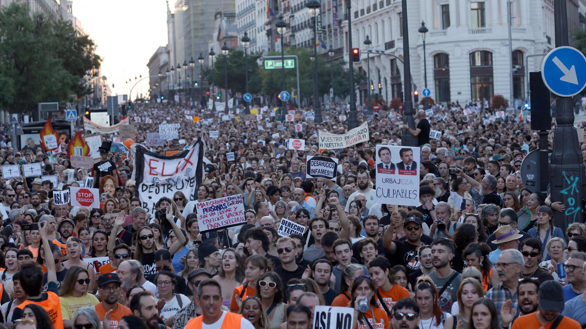 Demonstrationszug in Madrid | AFP