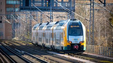 Regionalexpress Zug der ODEG