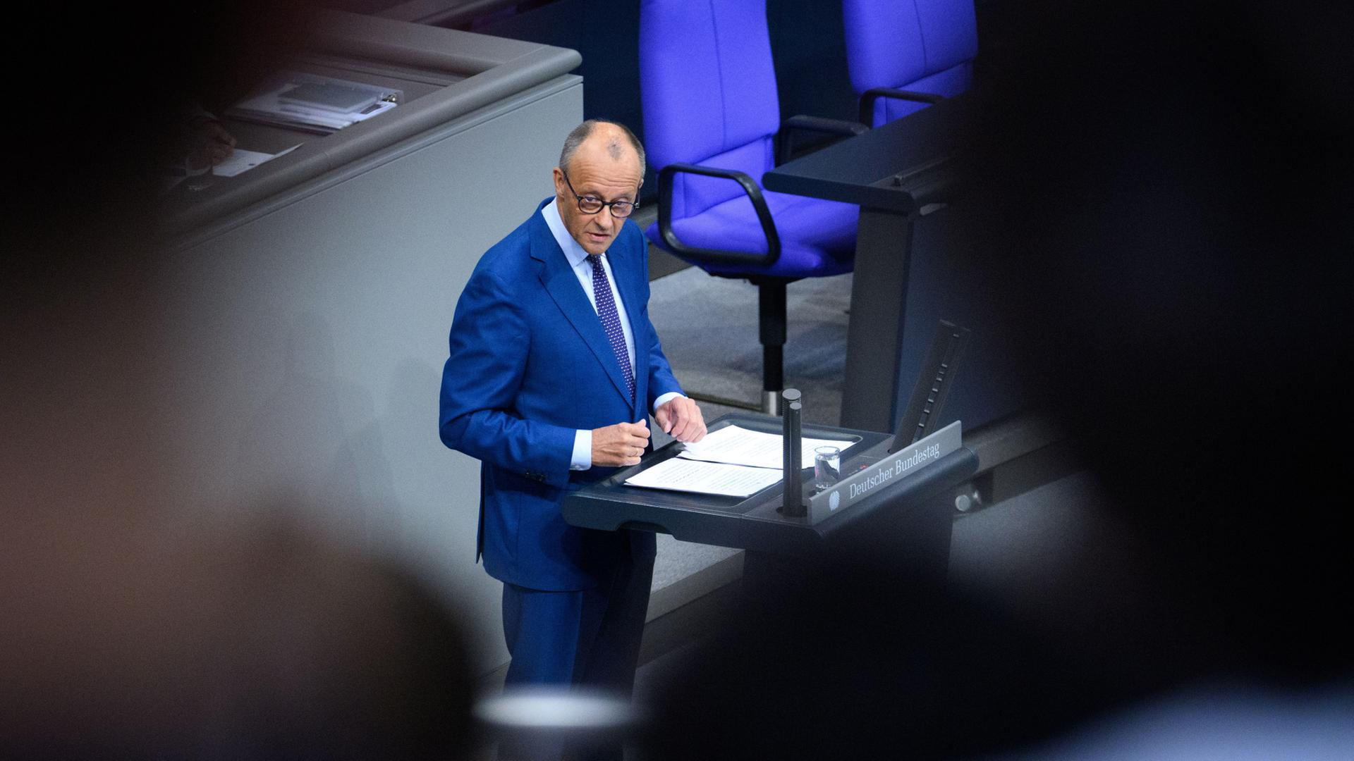 Regierungserklärung von Merz: Ein Treuebekenntnis vor der Sommerpause