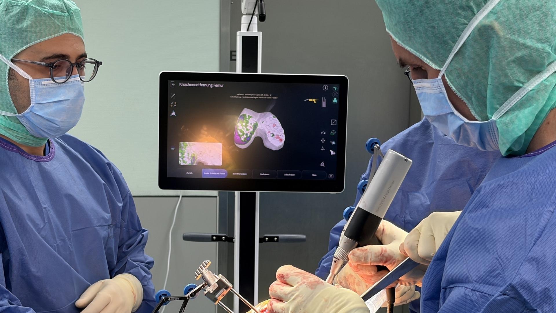Ein Jahr Knie-OP mit Roboter im Krankenhaus in Rodalben