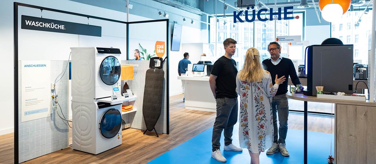 Eröffnung einer Coolblue-Filiale in Hamburg.