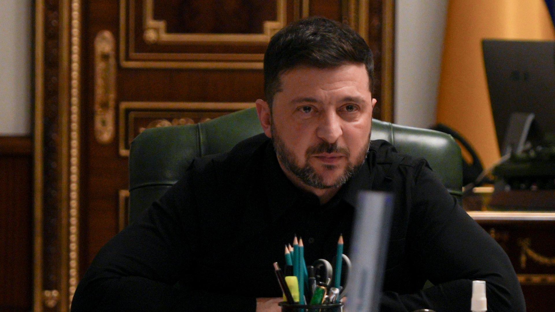 Der ukrainische Präsident Wolodymyr Selenskyj (Archivbild). | dpa