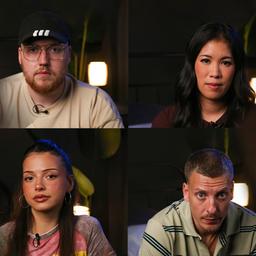 Collage: oben links: Streamer Zarbex, oben rechts: Mai Thi Nguyen-Kim, unten links: Sängerin Nina Chuba, unten rechts: Comedian Felix Lobrecht