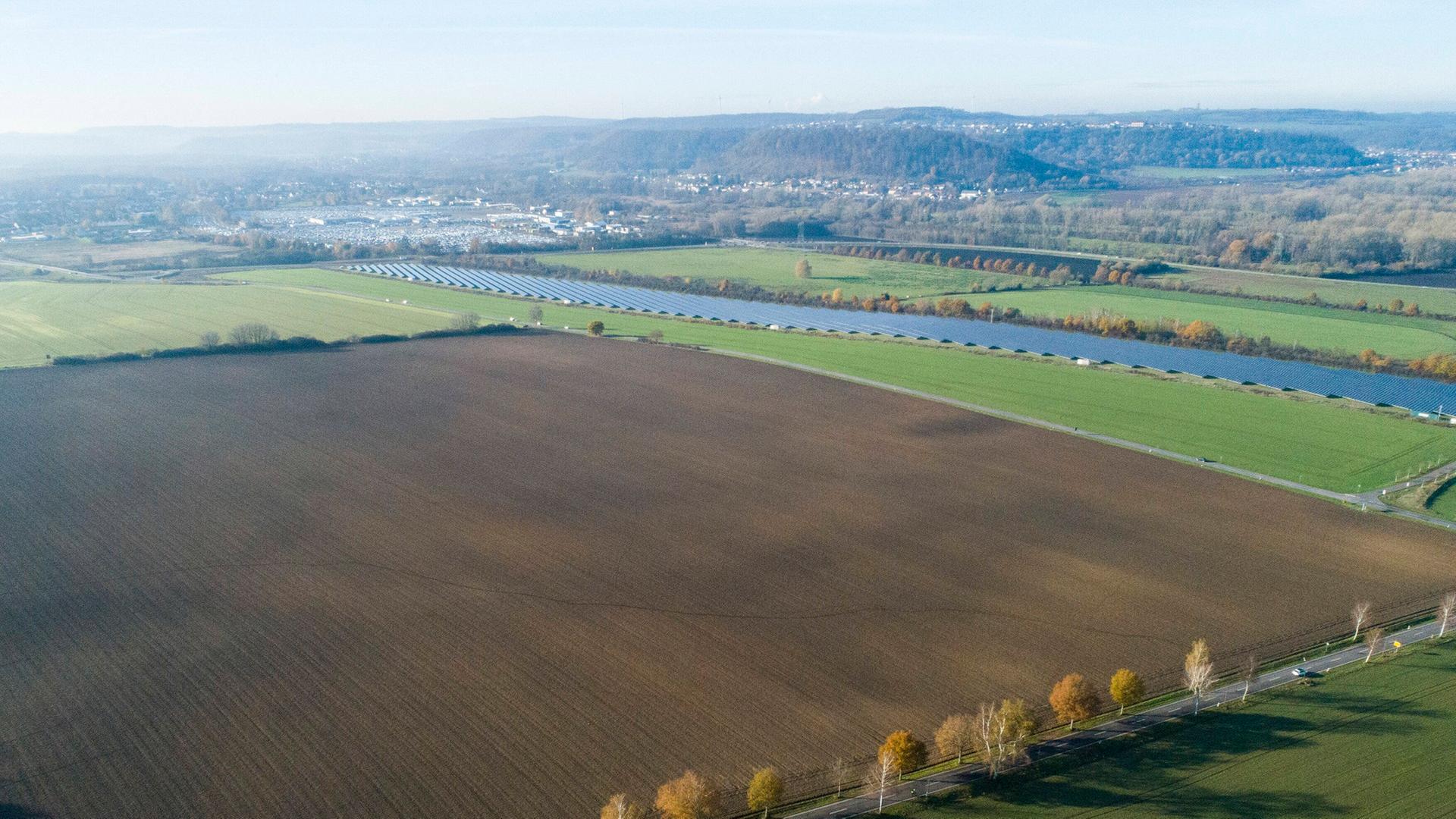 Auf dem Linslerfeld bei Überherrn will SVOLT eine Batteriefabrik errichten | IMAGO / BeckerBredel