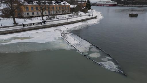 Rekord-Niedrigwasser in der Ostsee