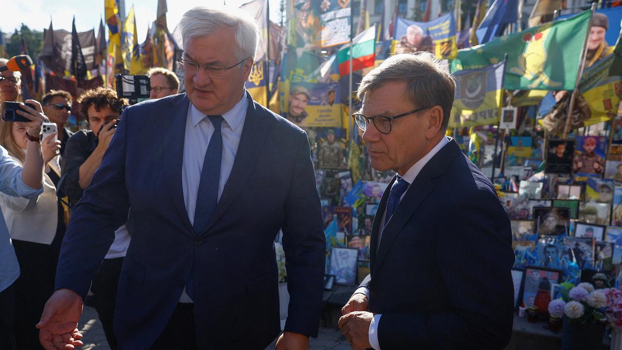 Außenminister Wadephul zu unangekündigtem Besuch in der Ukraine