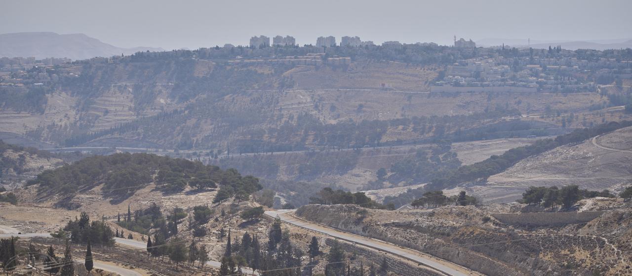 Gebiet in der Nähe von Maale Adumim, einer israelischen Siedlung im Westjordanland (Archivbild)